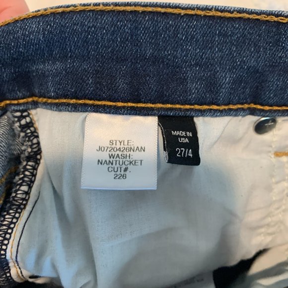 Veronica Beard Kate Skinny High Rise Jeans Sz 27 - Picture 3 of 8